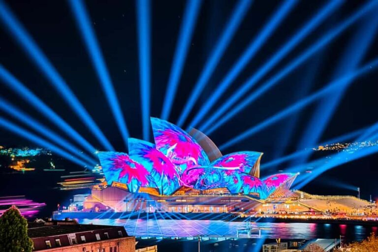 Sydney: Premium Catamaran Vivid Cruise with Welcome Drink - The Experience in Detail