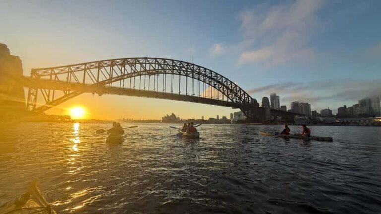 Sydney Sunrise Private Kayak Opera House & Harbour Bridge - The Value of a Morning on the Water