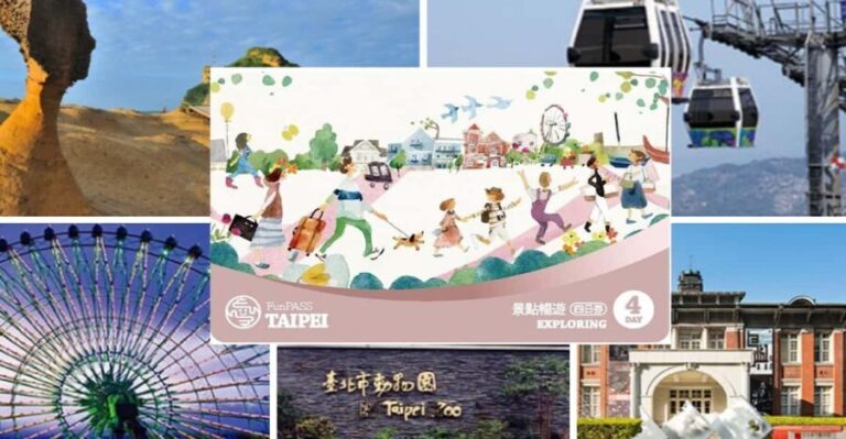 Taipei: FunPass Transport and 30 Attractions Access Card - Authentic Experiences or Tourist Traps?