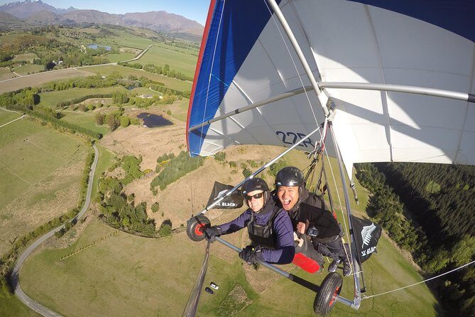 Tandem Hang Gliding - The Flight Itself: Flying Free