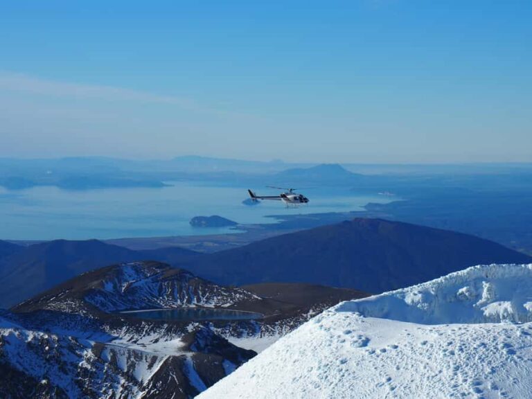 Taupo: Volcanoes, Lakes, and Rivers Helicopter Flight - Why It’s Worth Considering