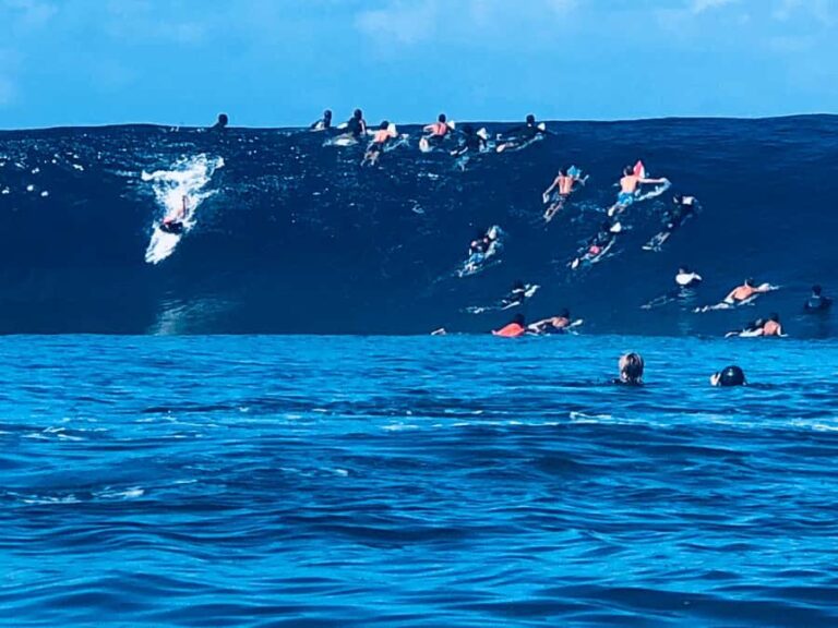 Teahupoo : First row Tahiti Pro taxi boat Tour - What Makes This Tour Special?