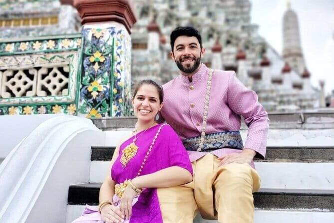 Thai Costume Photo Tour at Wat Arun Bangkok from Bangkok - The Itinerary: What to Expect