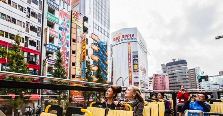 Tokyo: Hop-On Hop-Off Sightseeing Bus Ticket - What to Expect from the Experience