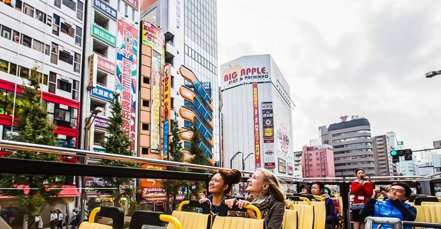 Tokyo: Hop-On Hop-Off Sightseeing Bus Ticket - What to Expect from the Experience