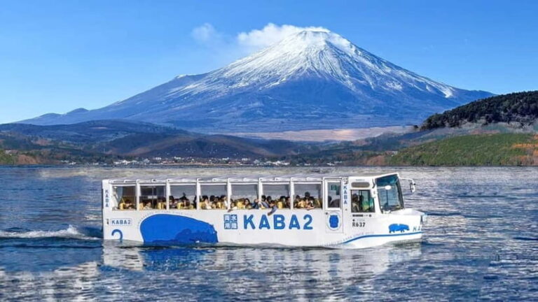 Tokyo: Mount Fuji Views and KABA Amphibious Bus Day Tour - What’s Included & What’s Not