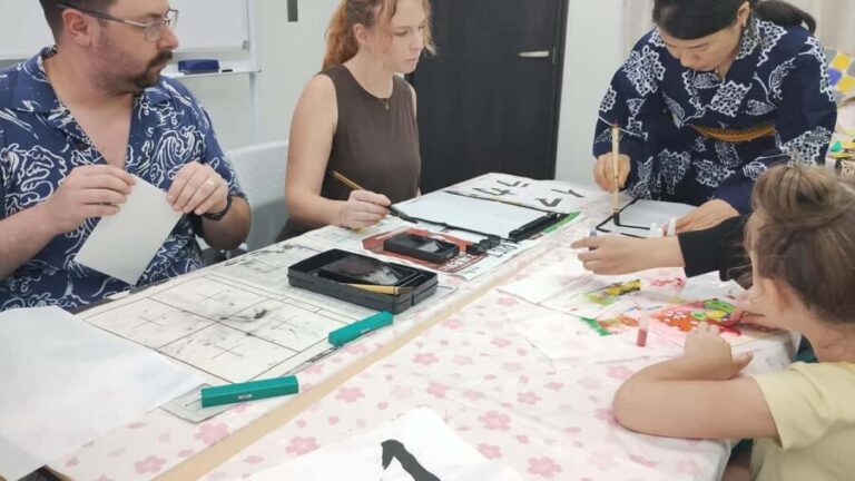 Tokyo:Calligraphy, Origami & Kimono Private Family Workshop - Practical Considerations