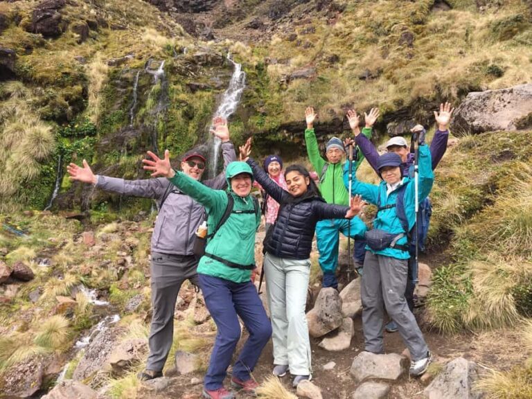 Tongariro Alpine Half Day Guided Group Walk - The Transportation & Logistics