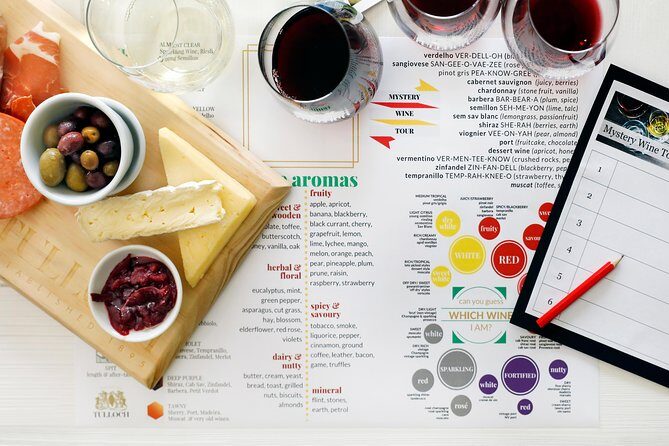 Tulloch Wines- Mystery Wine Tasting Experience with Local Cheese and Charcuterie - The Sum Up