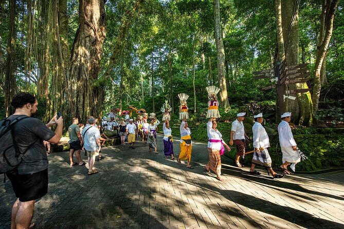 Ubud Highlights Rice Terraces, Temple, Waterfall & Monkeys forest - The Itinerary: A Well-Structured Day