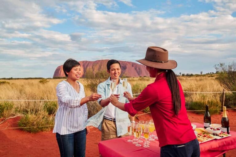 Uluru 1.5-Hour Sunset Tour with Sparkling Wine & Cheeseboard - Transport, Duration, and Group Size: Why They Matter
