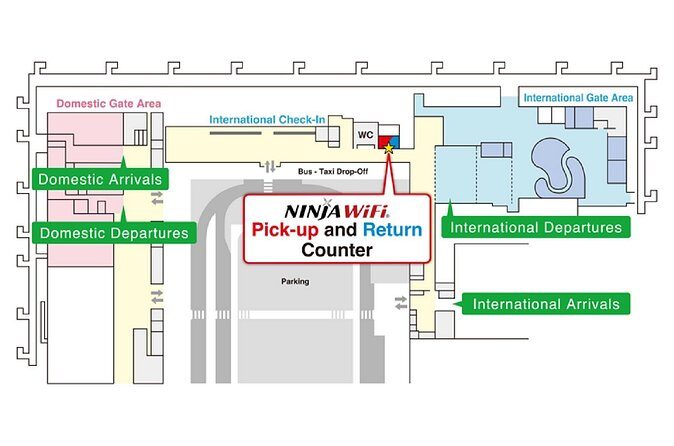 Unlimited WiFi Router in Kansai Airport Terminal 2 Pickup - Using the WiFi Router in Japan: Practical Tips