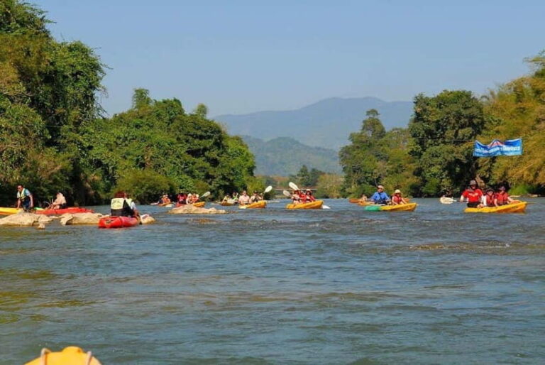 Vang Vieng: Kayaking & Hot Air Balloon with Hotel Pick-Up - Authenticity and Traveler Insights