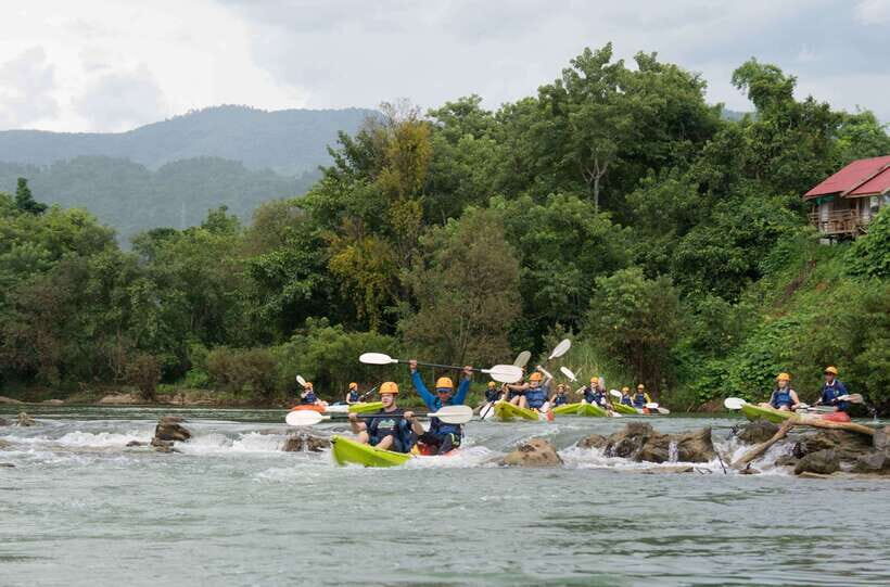 Vang Vieng: Nam Song River Kayak Tour - The Highlights and Additional Activities