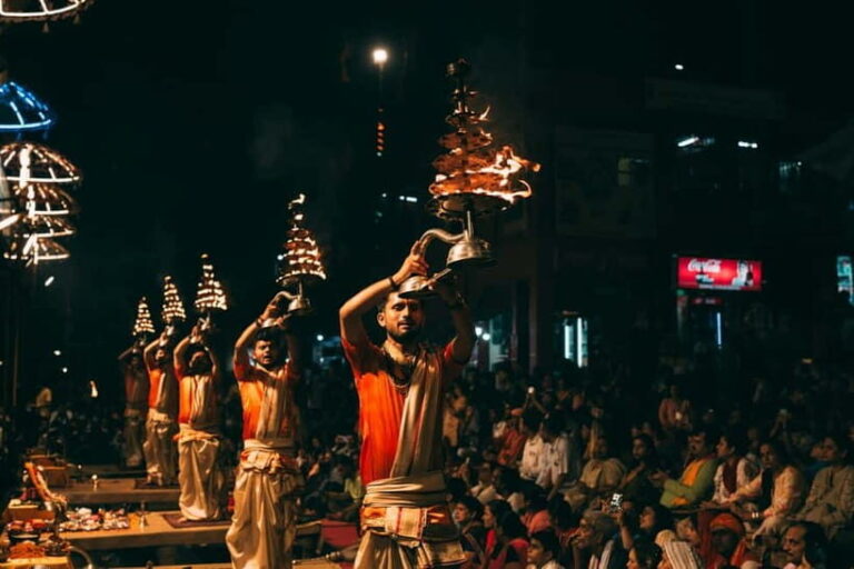 Varanasi: Day Visit to Sarnath with Drifting and Ganga Aarti - A Scenic Boat Ride on the Ganges