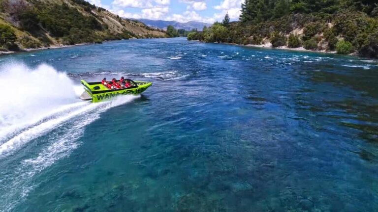 Wanaka: Jet Boat Ride on Clutha River - Meeting Point and Practical Details