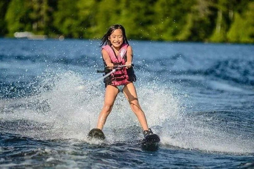 Water Skiing in Mirissa - The Views and Environment
