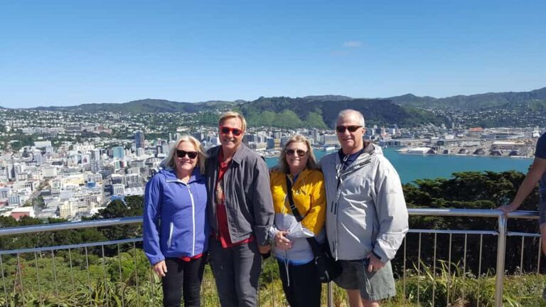 Wellington: Cave to Coast Highlights Guided Tour - Exploring Wellington from Mt. Victoria