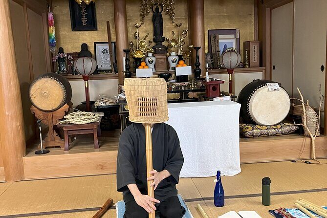 Wellness in Saitama: Takedera Blowing Zen Meditation & Hot Spring - The Unique Practice of Blowing Zen "Suizen"