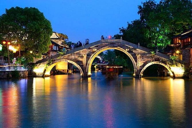 Wuzhen Ancient Water Town Private Night Tour from Hangzhou with Dinner Option - Thorough Breakdown of the Itinerary
