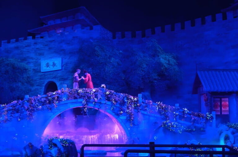Xian: Must see Eternal Love or Camel Bell Legend show Ticket - The "Eternal Love" Show: A Symphony of Light and Sound