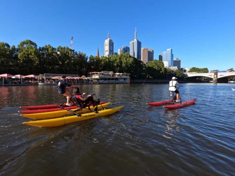 Yarra River, Melbourne Waterbike Tour - Who Should Consider This Tour?