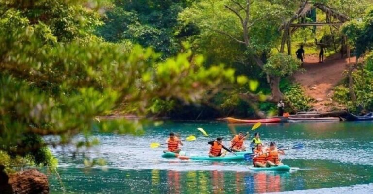 Zipline Dark Cave & Phong Nha Cave Tour : Dong Hoi/Phong Nha - Exploring Dark Cave: An Adventure in Darkness and Mud