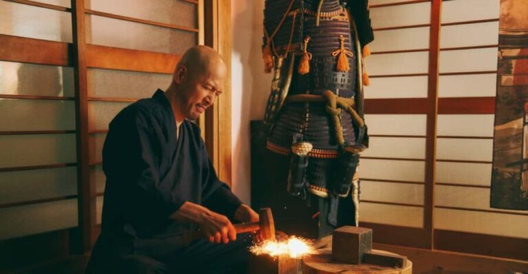 Authentic knife making experience at a blacksmith in Kyoto - The Workflow: From Start to Finish