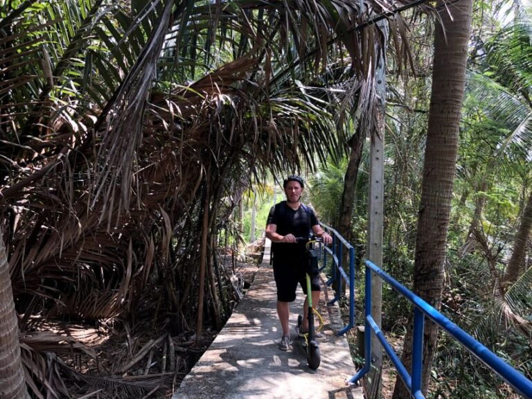 Bangkok: Bang Kachao E-Scooter Jungle Tour - What You’ll Experience: Nature, Culture, and Food