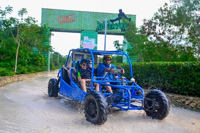 Buggy Adventure, Zipline Mega Splash and Waterfall Pool at Bavaro Adventure Park - Authentic Experiences and Family Fun