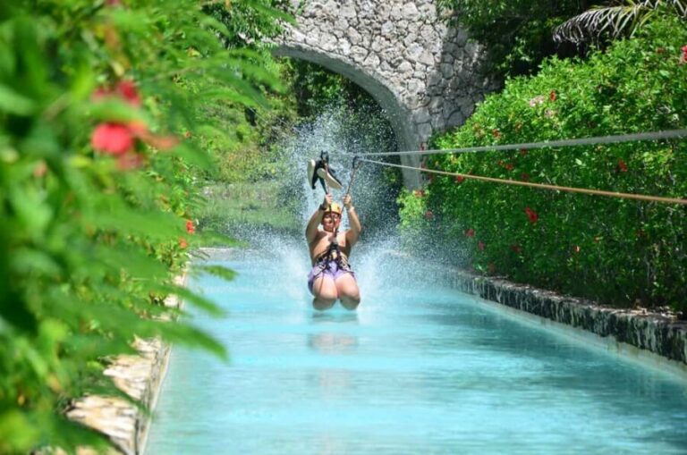 Buggy Ride, Zipline Splash & Waterfall Pool Combo with Lunch - The Pacing and Group Experience