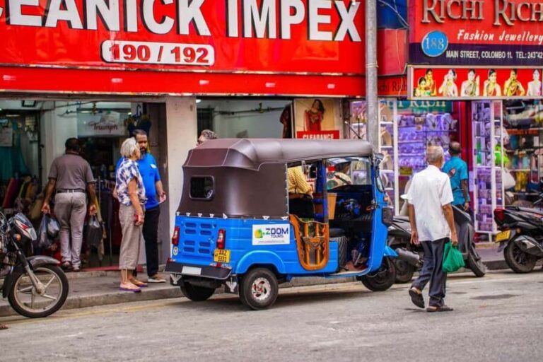 Colombo: Private Tuk-Tuk City Tour with Guide & All Tickets - The Sum Up