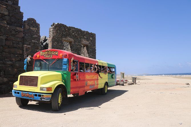 Colorful Beach Bus Sightseeing Tour of Aruba - Authentic Experience and Local Vibe