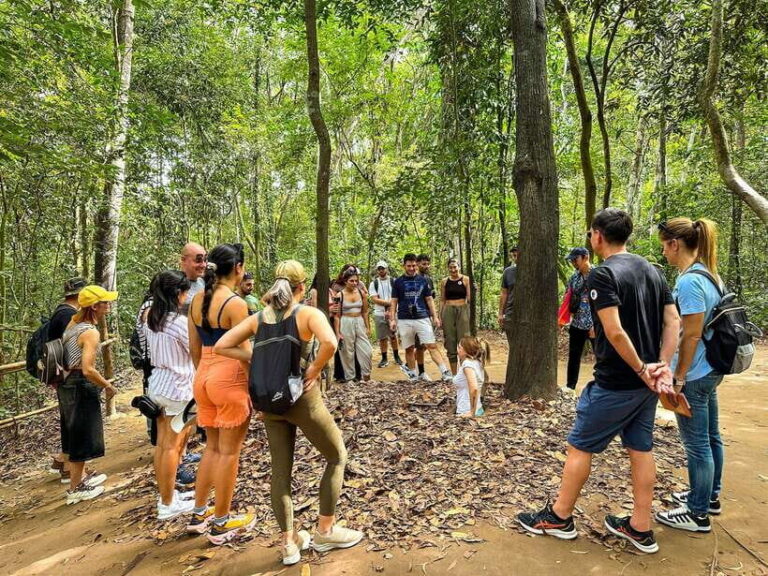 Cu Chi Tunnels Afternoon Trip from Ho Chi Minh City - Transportation and Group Dynamics