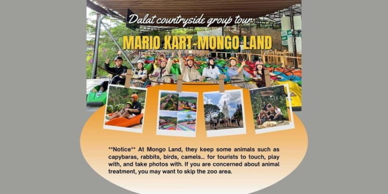 Dalat: Mario Kart - Mongo Land - Countryside Small Group - What to Expect from the Tour