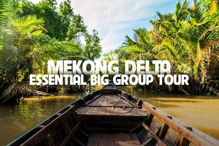 Essential Mekong Delta: Highlight Tour from Ho Chi Minh City - Transport and Logistics: What to Know