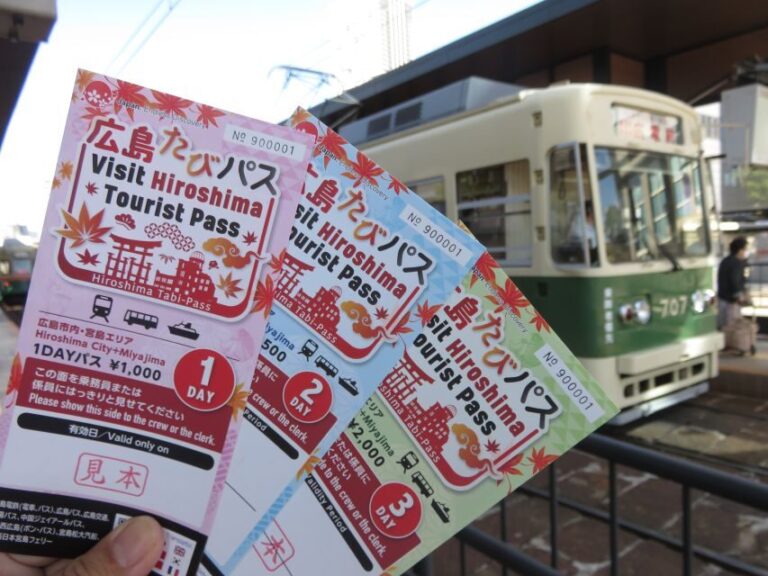 Hiroshima:Visit Tourist Pass(1, 2, 3day and 3day middlearea) - Who Will Love This Pass?