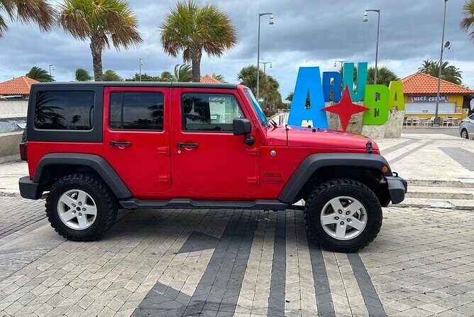 Jeep Wrangler 4 Door HardTop Rental in Aruba - What’s Included and What You Should Budget For