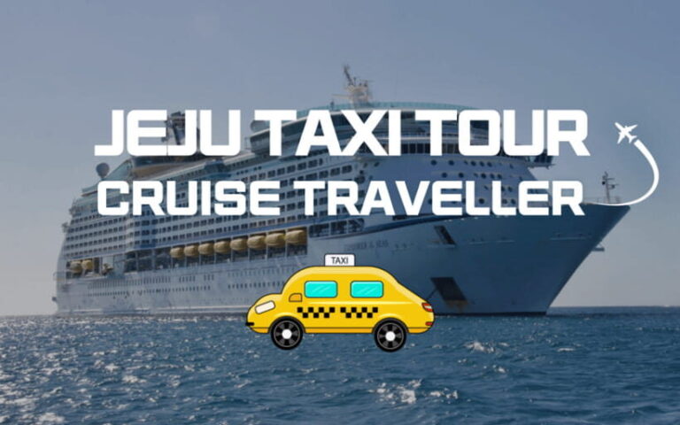 Jeju Cruise Shore Excursion Private Taxi Tour Car Charter - How the Itinerary Works