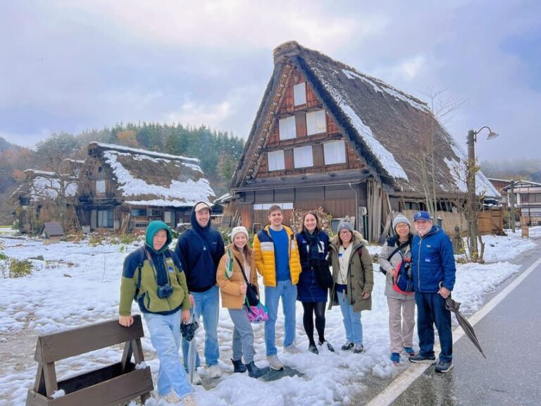 Kanazawa: World Heritage Shirakawa-go Guided Tour - Authentic Experiences and Highlights