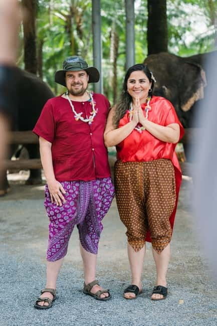 Krabi: Elephant Feeding Program with Traditional Thai Dress - The Sum Up