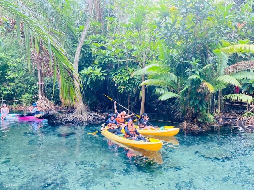 Krabi kayaking and swimming clongrood Tour - Whats Included and Whats Not?