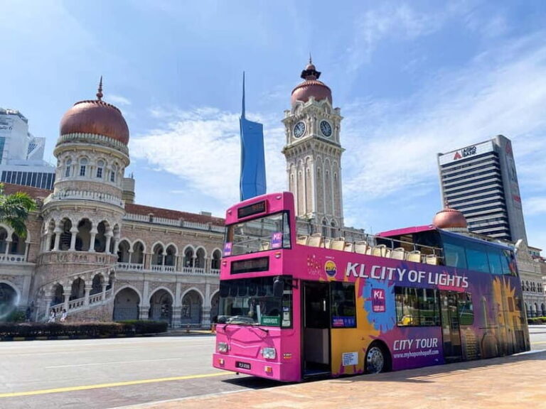 Kuala Lumpur: Hop-On Hop-Off Sightseeing Bus Pass - Detailed Breakdown of the Itinerary and Stops