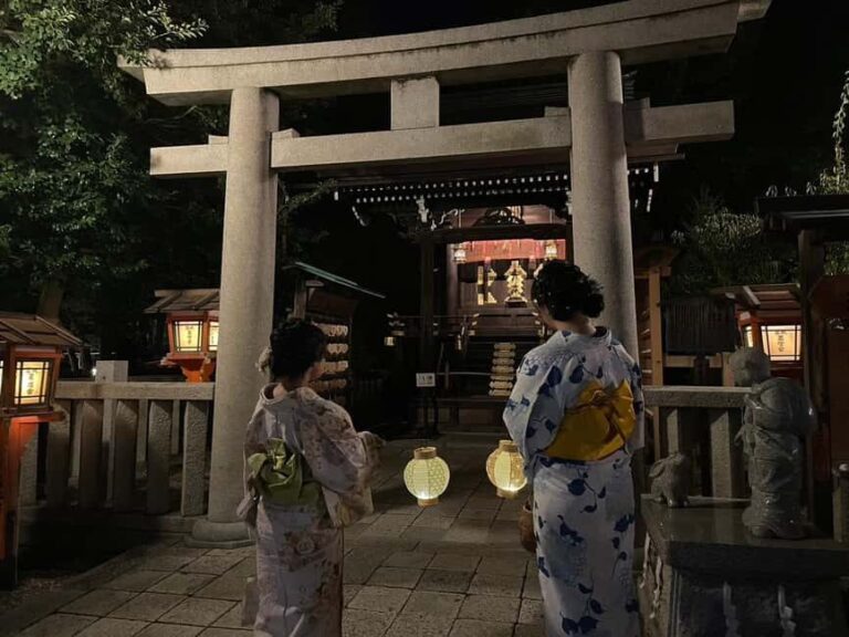 Kyoto: Gion & Geisha District Night Time Walking Tour - The Experience: What to Expect and Practical Details