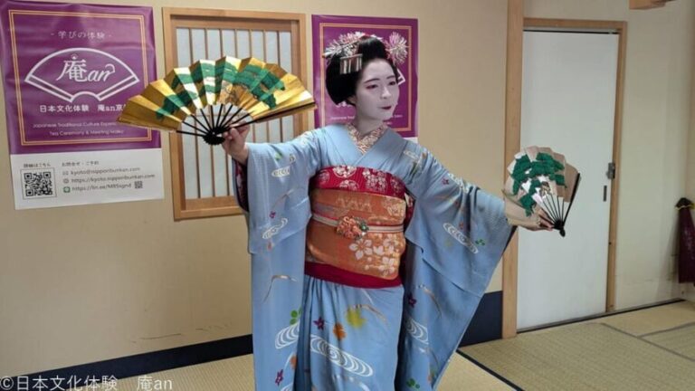 Kyoto: Tea Ceremony with Maiko Premium - Authenticity and Cultural Insight