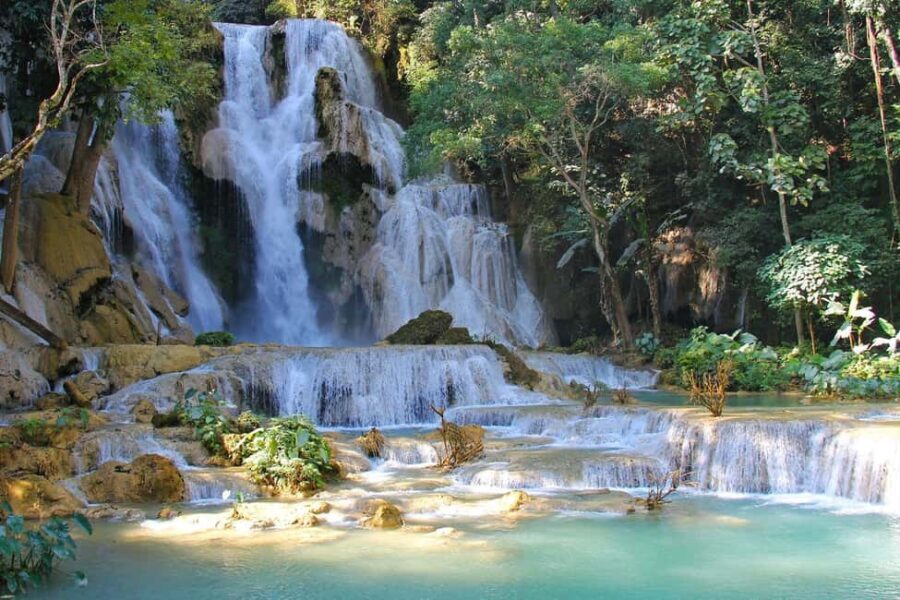 Luang Prabang: Afternoon Kuang Si Waterfalls & Sunset Cruise - Kuang Si Waterfalls: The Heart of the Tour