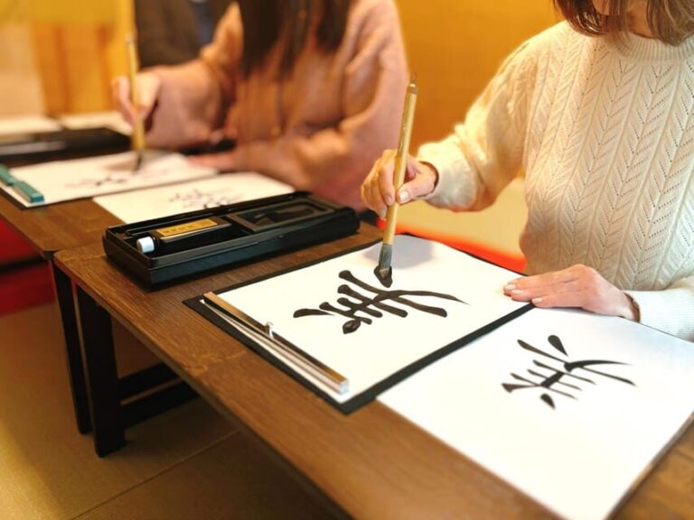 Osaka: Japanese Calligraphy Experience - The Details That Matter