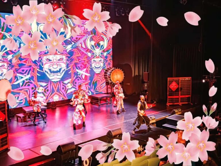 OSAKA NIGHT FUSION Japanese Taiko Kabuki Samurai Dance Show - The Practical Details