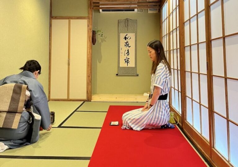 Osaka: Tea Ceremony Experience - The Value for Money
