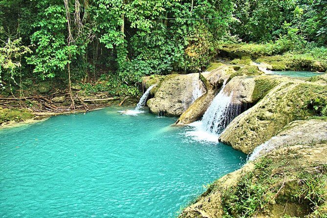 [PRIVATE] Blue Hole & Secret Falls Tour with Entrance Fees - Authenticity and Local Flavor